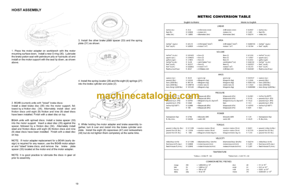 Atlas Copco TH 10LM OBC Water Well Drills Operations, Maintenance and Parts Manual - Image 3
