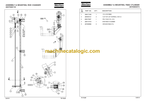 Atlas Copco TH 10LM OBC Water Well Drills Operations, Maintenance and Parts Manual - Image 4