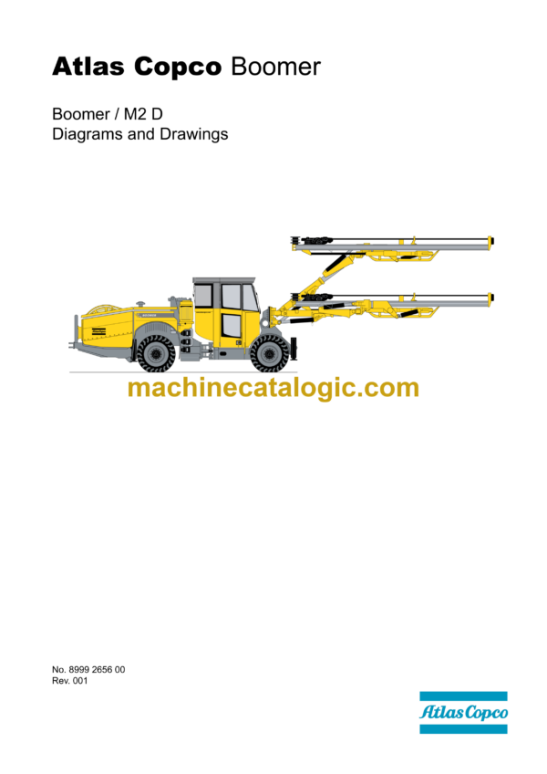 Atlas Copco Boomer M2D Diagrams and Drawings Manual