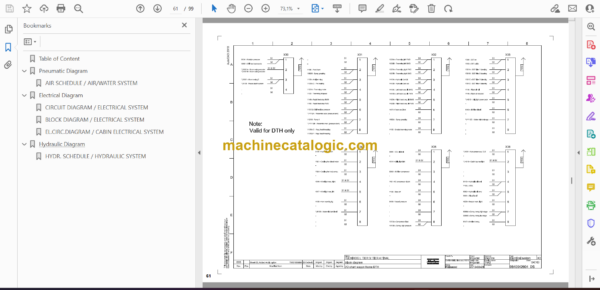 Atlas Copco FlexiROC D60-10SF Tier 4 Final Diagrams and Drawings Manual - Image 2