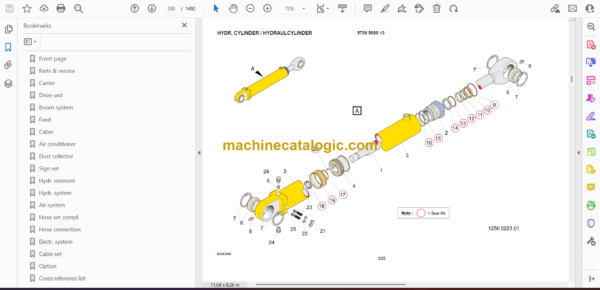 Atlas Copco FlexiROC T35 NAN Tier 3 Parts Catalog - Image 2