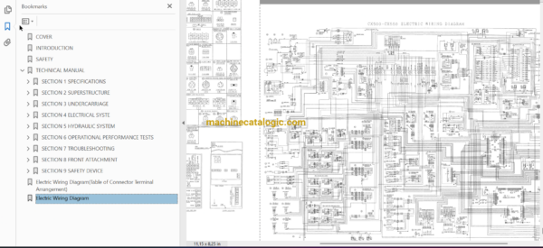 Hitachi Sumitomo CX500, CX550 Service Manual - Image 4