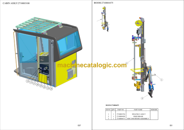 Atlas Copco PowerROC D40 MK-2 Parts Catalog - Image 4