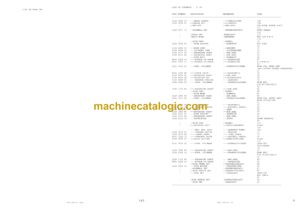 Atlas Copco RB L2C Rocket Boomer Parts Catalog - Image 3