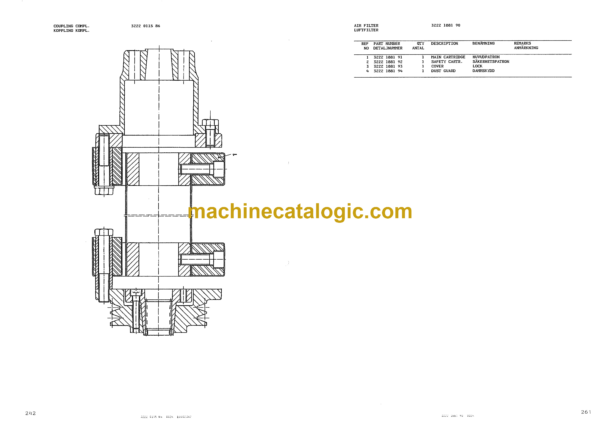 Atlas Copco ROC F7-10 Drilling Rig Parts Catalog - Image 4