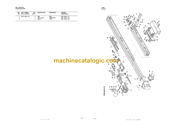Atlas Copco ROC F7-10 Drilling Rig Parts Catalog - Image 2