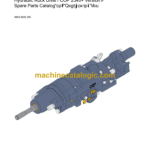 Atlas Copco COP 2540+ Version F Hydraulic Rock Drill Parts Catalog