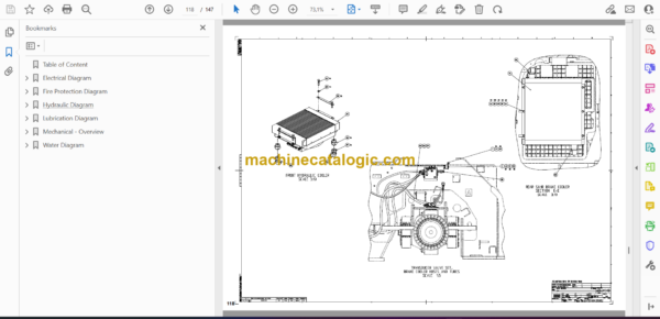 Atlas Copco Scooptram ST1530 Diagrams and Drawings Manual - Image 2
