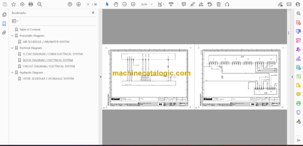 Atlas Copco FlexiROC D60-10SF Tier 3 Diagrams and Drawings Manual - Image 4