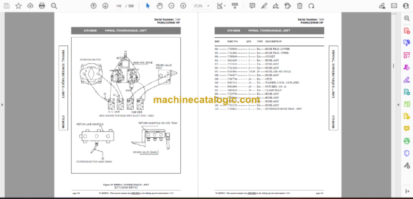 Atlas Copco DM45HP, DM50HP Rotary Blast Hole Rigs Parts Catalog - Image 3