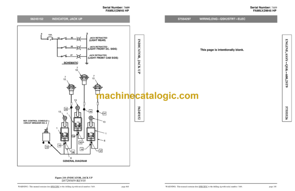 Atlas Copco DM45HP, DM50HP Rotary Blast Hole Rigs Parts Catalog - Image 2