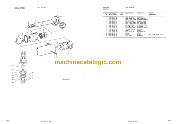 Atlas Copco ROC 642HP-01 Drilling Rig Parts Catalog - Image 3