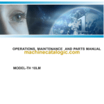 Atlas Copco TH 10LM Water Well Drills Operations, Maintenance and Parts Manual