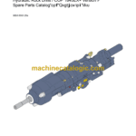 Atlas Copco COP 1840EX+ Version F Hydraulic Rock Drill Parts Catalog