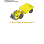 Atlas Copco Minetruck MT65 Diagrams and Drawings Manual