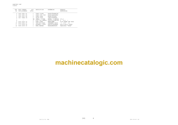 Atlas Copco BMH6814, BMH6814-10 Parts Catalog - Image 4