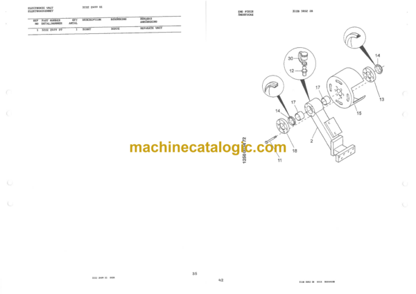 Atlas Copco ROC 642HP Drilling Rig Parts Catalog - Image 4