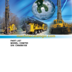 Atlas Copco CDM75D Drill Rig Parts Catalog