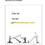 Liebherr LHM 150 Mobile Harbour Crane Navodila Za Uporabo (SL)