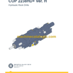 Epiroc COP 2238HD+ Version H Hydraulic Rock Drills Parts Catalog