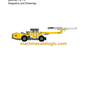 Atlas Copco Boomer E1C Diagrams and Drawings Manual