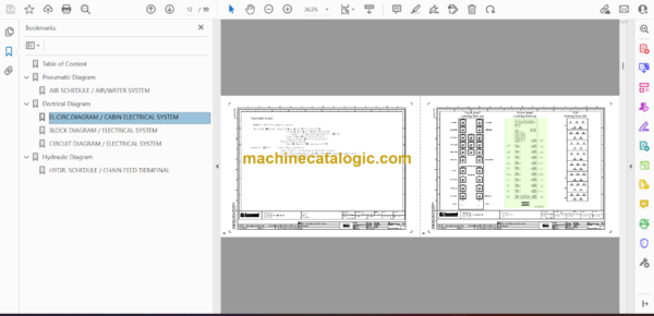 Atlas Copco FlexiROC D60-10LF Tier 3 Diagrams and Drawings Manual - Image 2