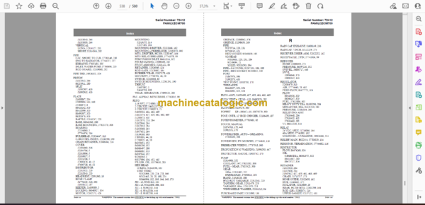 Atlas Copco ECM720 Tier 3 Hydraulic Crawler Drill Parts Catalog - Image 2