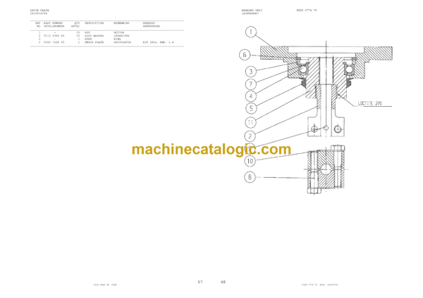 Atlas Copco RB M2C Rocket Boomer Parts Catalog - Image 4