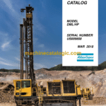 Atlas Copco DML HP Drill Rig Parts Catalog