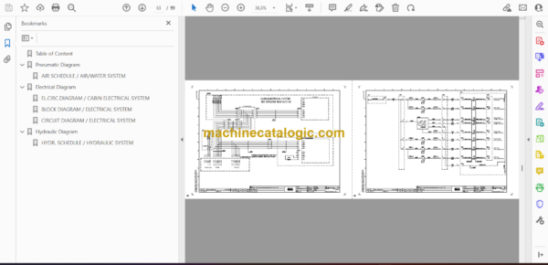 Atlas Copco FlexiROC D65-10LF Tier 3 Diagrams and Drawings Manual - Image 4