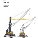 Liebherr LHM 180 Mobile Harbour Crane Spare Parts Catalog (140666)