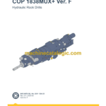 Epiroc COP 1838MUX+ Version F Hydraulic Rock Drills Parts Catalog