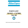 Atlas Copco CM780D Tier 3 Crawler Drills Parts Catalog