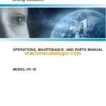 Atlas Copco TH10 Water Well Drills Operations, Maintenance and Parts Manual