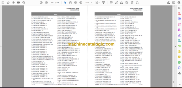 Atlas Copco CM780D Tier 3 Crawler Drills Parts Catalog - Image 2