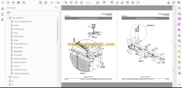 Atlas Copco PV275D RCS 4 Pit Viper Parts Catalog - Image 2