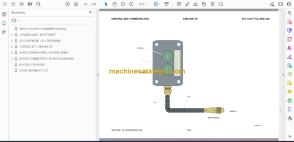 Atlas Copco MT42 Minetruck Parts Catalog - Image 2