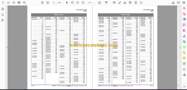 Atlas Copco DMM2 Blasthole Drills Rig Parts Catalog - Image 2
