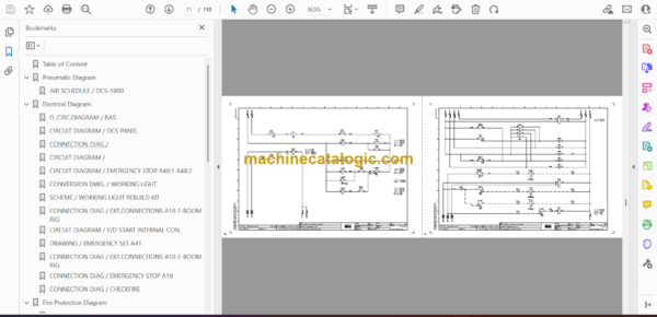 Atlas Copco Boomer L1D Diagrams and Drawings Manual - Image 2