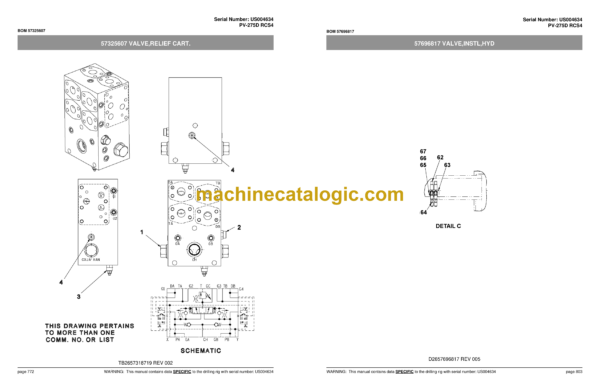 Atlas Copco PV275D RCS 4 Pit Viper Parts Catalog - Image 3