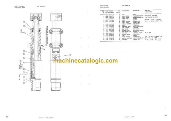 Atlas Copco ROC 642HP-04 Drilling Rig Parts Catalog - Image 3