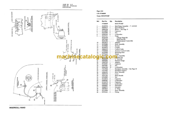 Atlas Copco TH55M Drilling Rig Parts Catalog - Image 3