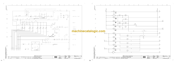Atlas Copco Simba H1254 Diagrams and Drawings Manual - Image 3