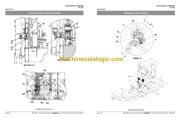 Atlas Copco PV275 Pit Viper Parts Catalog - Image 3