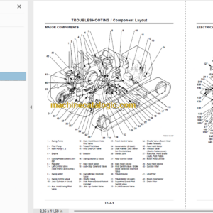 Hitachi Sumitomo CX900, CX900HD Full Manual (Technical, Workshop, Diagrams Manual)