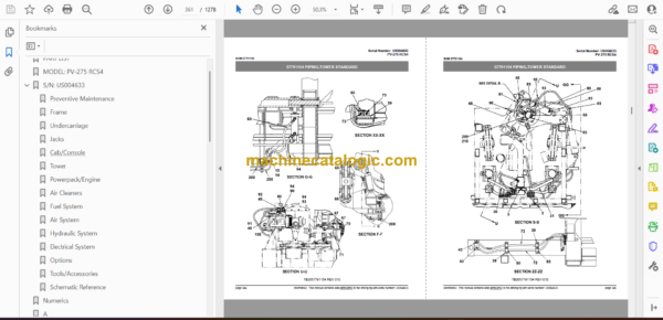 Atlas Copco PV275 RCS4 Pit Viper Parts Catalog - Image 2