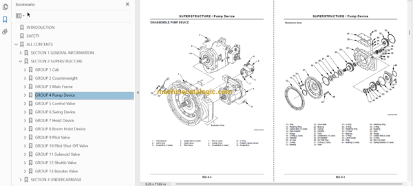 Hitachi Sumitomo CX900, CX900HD Full Manual (Technical, Workshop, Diagrams Manual) - Image 3