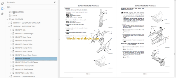Hitachi Sumitomo CX900, CX900HD Full Manual (Technical, Workshop, Diagrams Manual) - Image 4