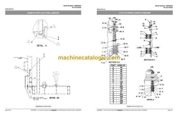 Atlas Copco PV275 RCS4 Pit Viper Parts Catalog - Image 4