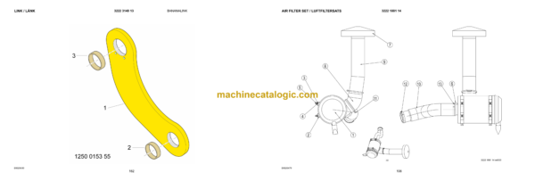 Atlas Copco ROC F7 CR Drilling Rig Parts Catalog - Image 4